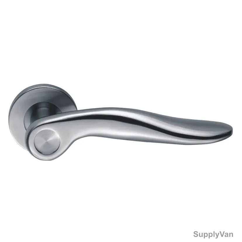 Dorfit Solid Mortise Rose Lever Handle, DTSH025, SS, Satin