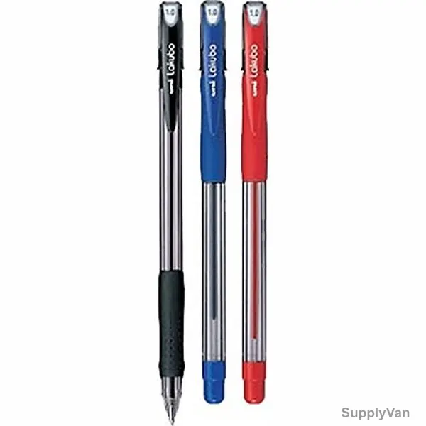 Uni-Ball Ball Point Pen, SG100F-04C, Lakubo, 0.7MM Tip, Assorted Colors, 4 Pcs/Set