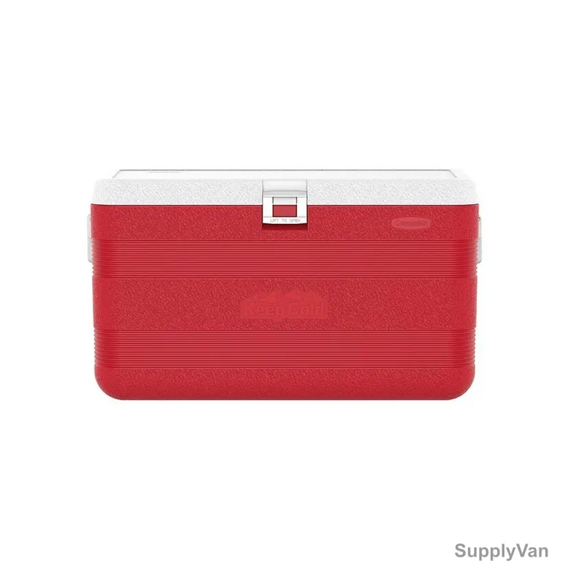 Cosmoplast Deluxe Ice Box, MFIBXX017RD, 42CM Height x 40CM Width x 74CM Length, 70 Ltrs Capacity, Red — image 1