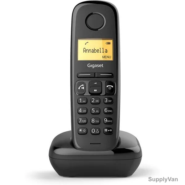 Gigaset Cordless Phone, A270BLK, PSTN, Black — image 1