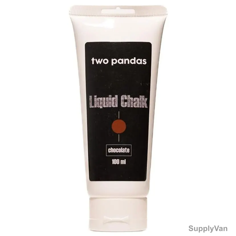Two Pandas Liquid Chalk, Chocolate Scented, 100ML, Brown — image 1