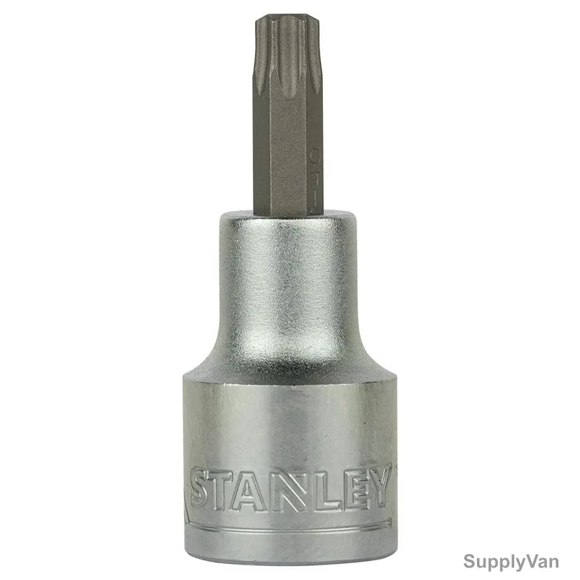 Stanley 4 Point Torx Bit Socket, STMT73394-8B, 1/2 Inch Drive, T45