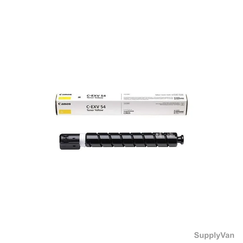 Canon Original Toner Cartridge, CEXV-54Y, 8500 Pages, Yellow