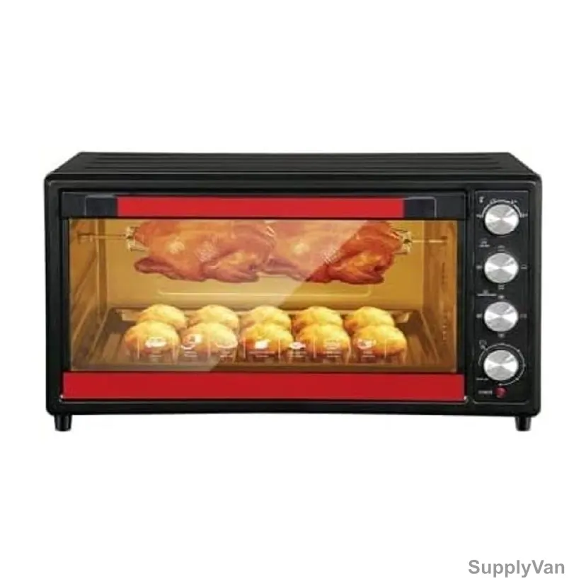 Khind OTG Electric Oven, OT6005, 2180W, 60 Ltrs, Black/Red — image 1