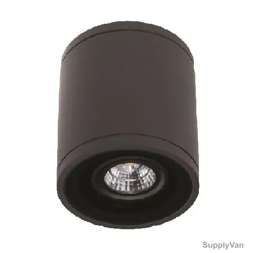 Creo Light Square Ceiling Light, ASCLQ081065G, PAR16, 10W, IP65, Dark Grey