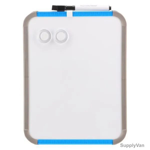 Deli Dry Erase Board, E39154, Steel, 216x279MM, Blue