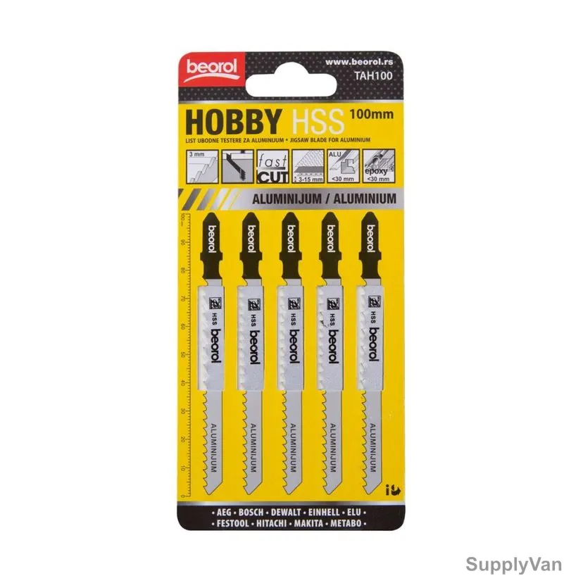 Beorol Jigsaw Blade, TAH100, Hobby, PK5