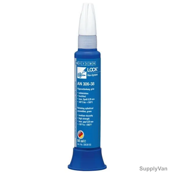 Weicon Retaining Cylindrical Assembly, W137491, Weiconlock, 50ML