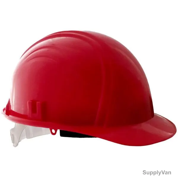 Taha 3 Line Safety Helmet, 1105304001056, Red