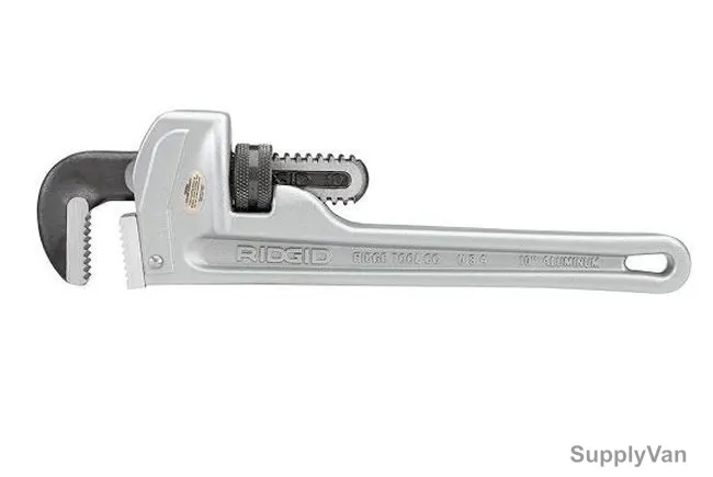 Ridgid Aluminium Pipe Wrench, 31090, 10 Inch