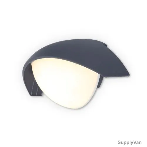 Lutec Outdoor Wall Light, 1853-gr, 18W