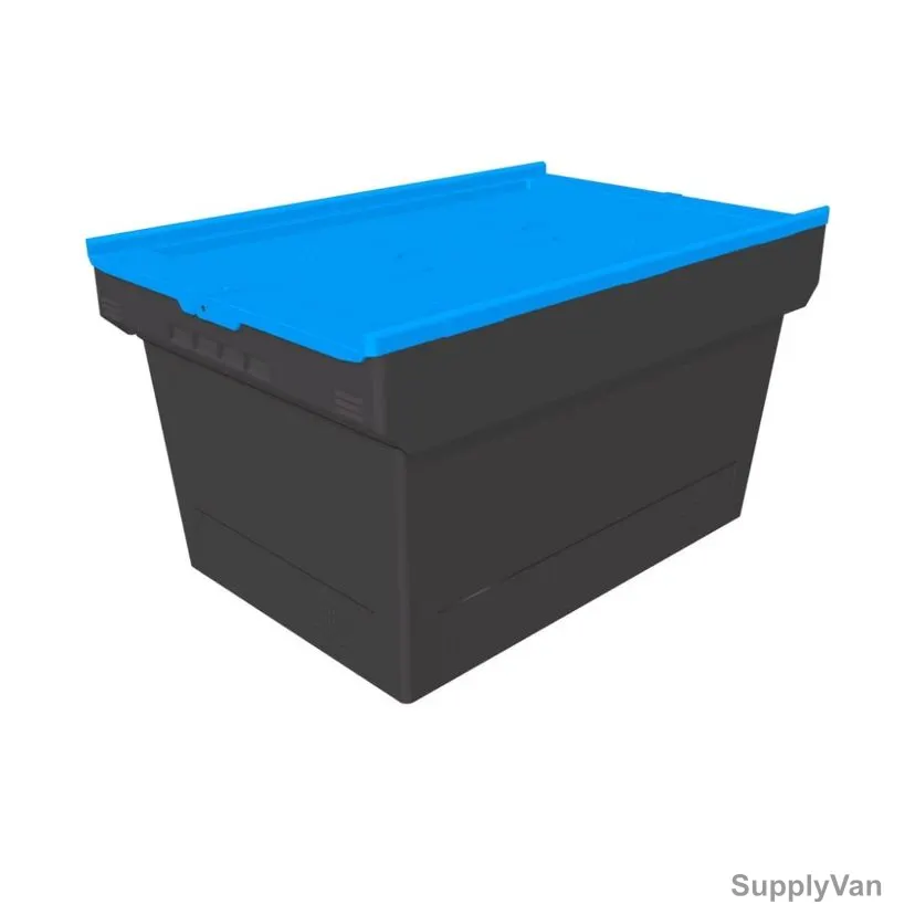 Bito Multipurpose Container With Attached Lid, MBD64421, Polypropylene, 54 Ltrs, 610 x 400MM, Blue