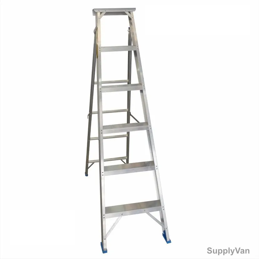 Topman Dual Purpose Ladder, DPAL6, Aluminium, 6 Steps, 130 Kg Weight Capacity