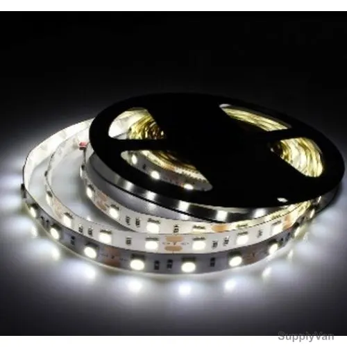 Bright LED Strip Light, 5 Mtrs, 30W, 12VDC, Pure White