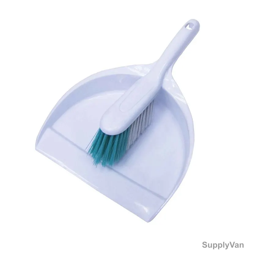 Moonlight Dust Pan Set, 76058, White