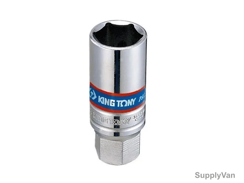 Kingtony Spark Plug Socket, 363521, 13/16 Inch