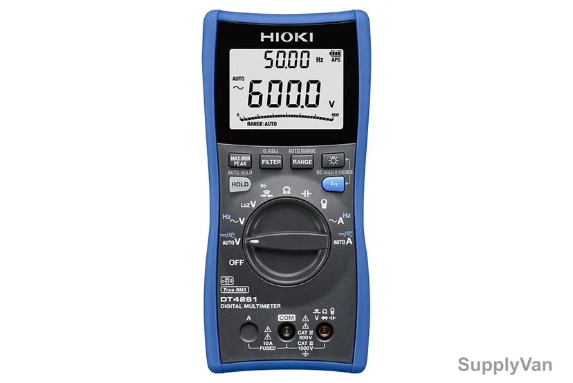 Hioki AC/DC Digital Multimeter, DT4261, 1000V — image 1