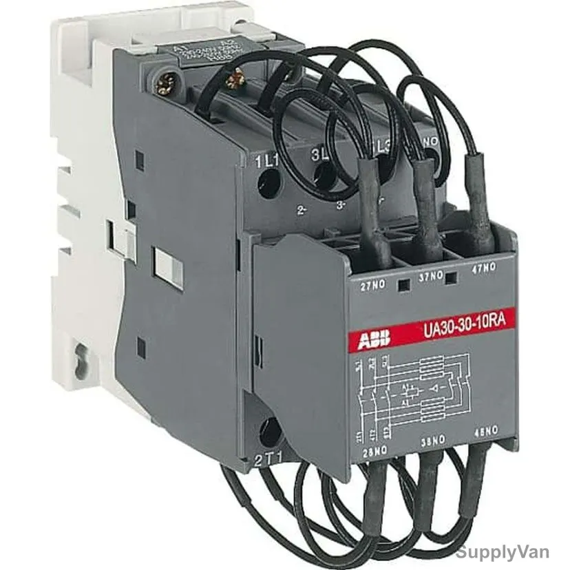 ABB Contactor, UA30-30-10RA, 3 Pole, 240-260V