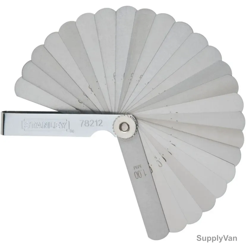 Stanley Combination Feeler Gauge, STMT78212-8, 25 Blades