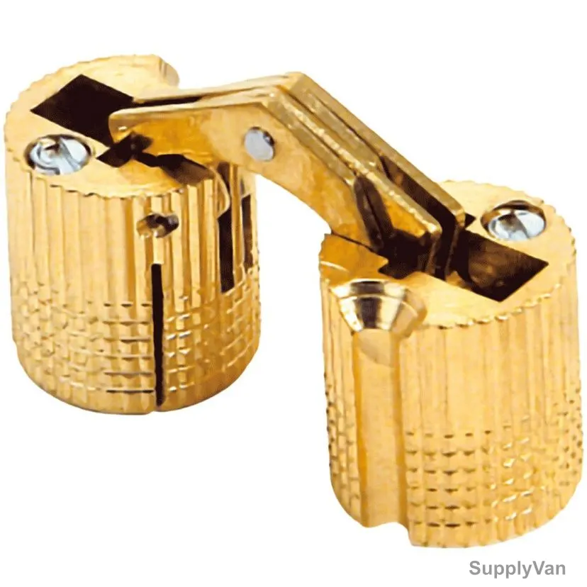 Dorfit Invisible Hinge, SH3160-10, Brass, 10MM, Nickel Plated