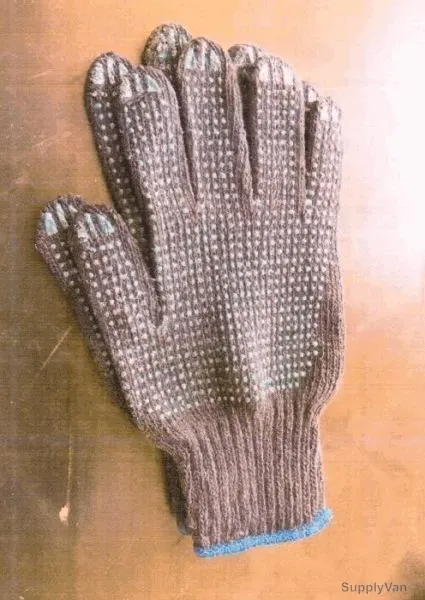 Dotted Safety Hand Gloves, PK12