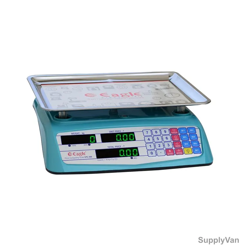 Eagle Price Computing Scale, EPC-200-RARE, LED, 40 Kg Weight Capacity — image 1
