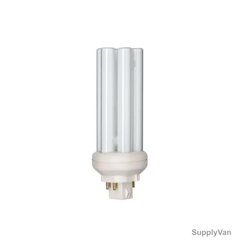 Philips Compact Fluorescent Lamp, MASTER-PL-T-26W-830-4P, 26W, 3000K, PK10