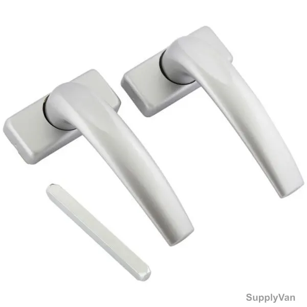 Door Handle, 13CM, Silver
