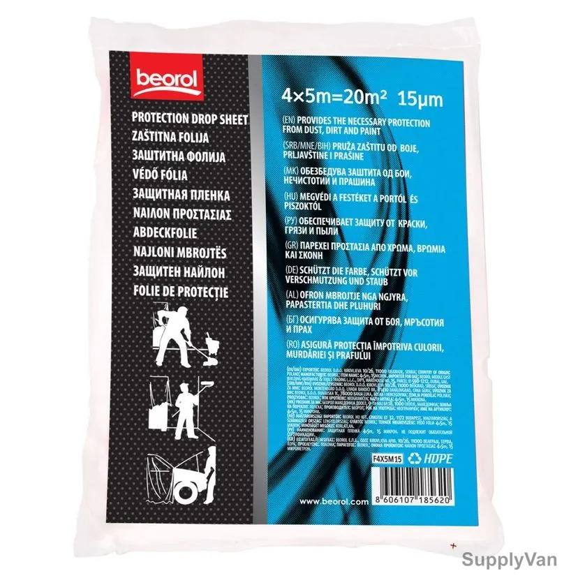 Beorol Drop Sheet, F4x5M15, 4x5 Mtrs