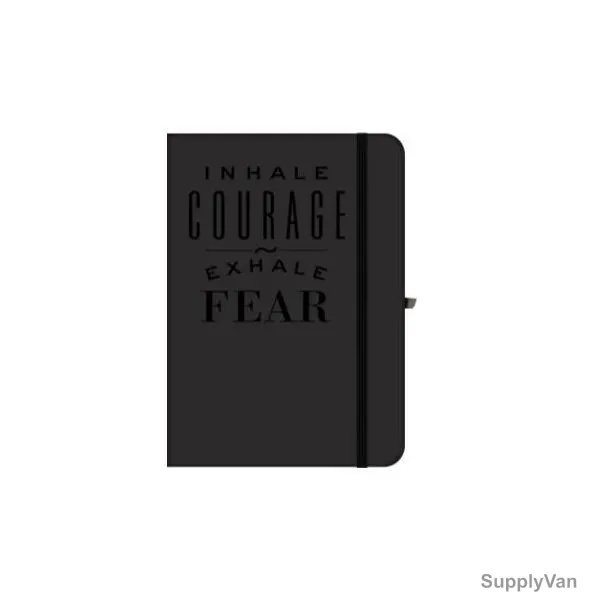 Navneet HQ Journal Casebound Notebook, NAV85499, A5, 96 Sheets, Black