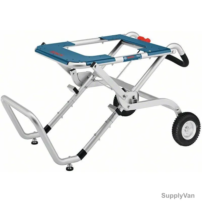 Bosch Professional Table Saw Stand, GTA-60-W, Steel, 622MM Height x 1220MM Length, Silver and Blue — image 1