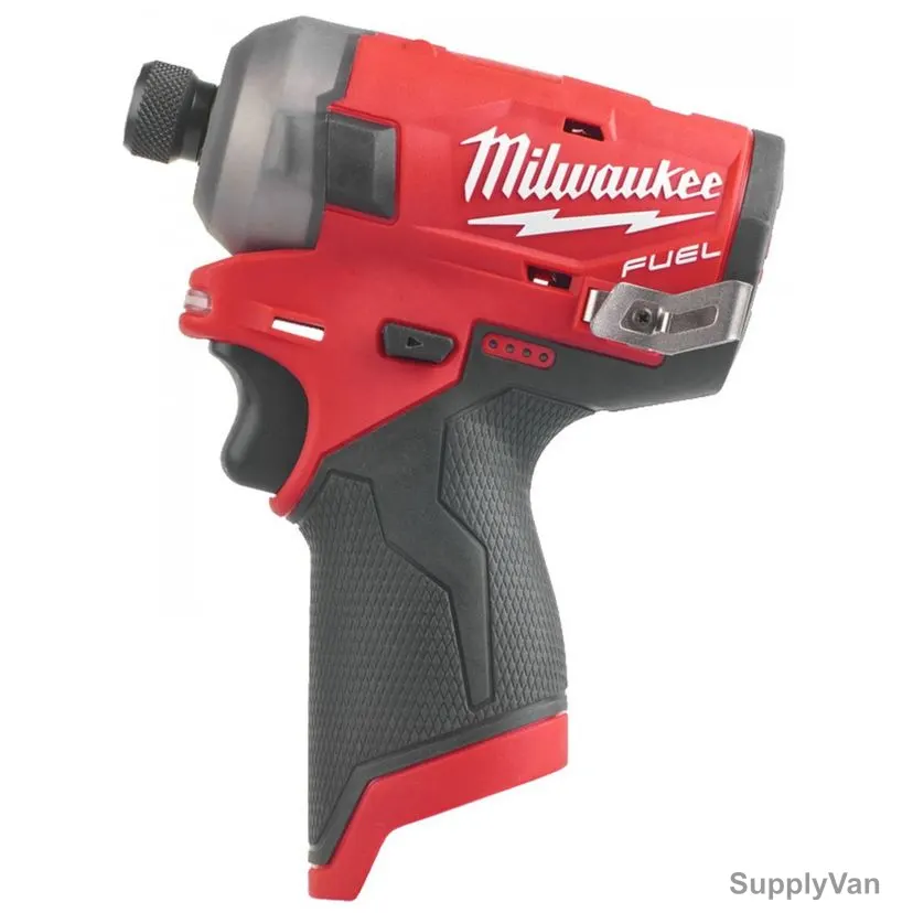 Milwaukee Hydraulic Impact Driver, M12FQID-0, Fuel, 1/4 Inch Hex, 12V — image 1