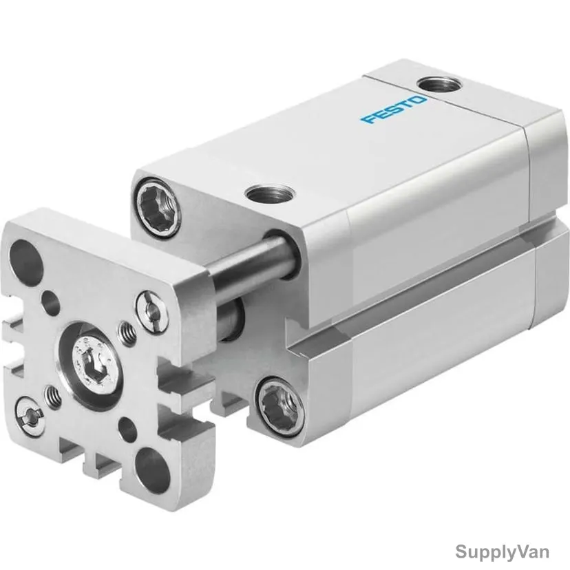 Festo Pneumatic Compact Cylinder, 554206, ADNGF, M5, 12MM Bore Dia, 10MM Stroke, 10 Bar