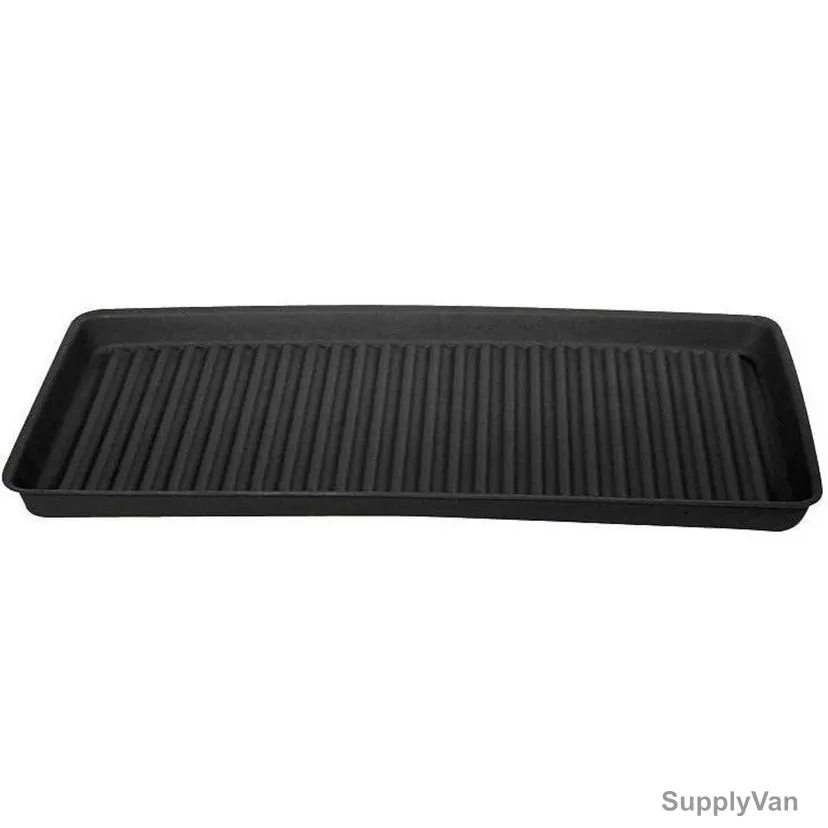 Eagle Containment Utility Tray, 1677B, Polyethylene, 5 Gallons, 36 Inch Length x 18 Inch Width, Black