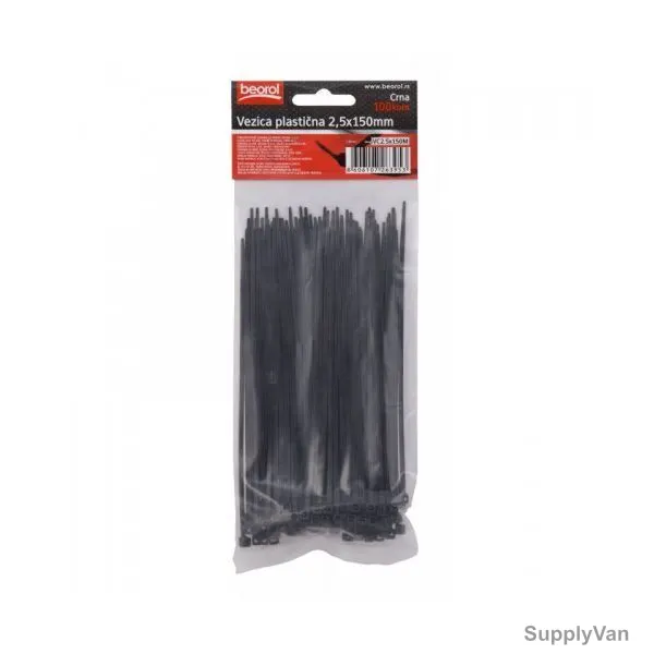 Beorol Cable Tie, VC3-6x200M, PK100