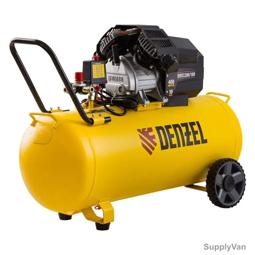 Denzel X-Pro Air Compressor, DKV2200-100, 2200W, 10 Bar, 100 Ltrs — image 1