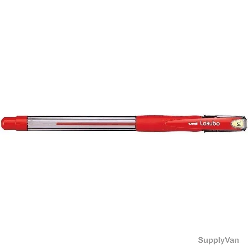 Uni-Ball Ball Point Pen, SG100B-01RD, Lakubo, 1.4MM Tip, Red