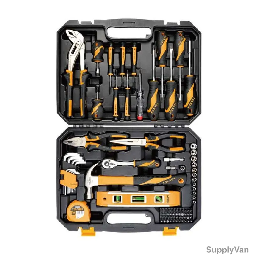 Tolsen Household Tool Set, 85352, 89 Pcs/Set — image 1
