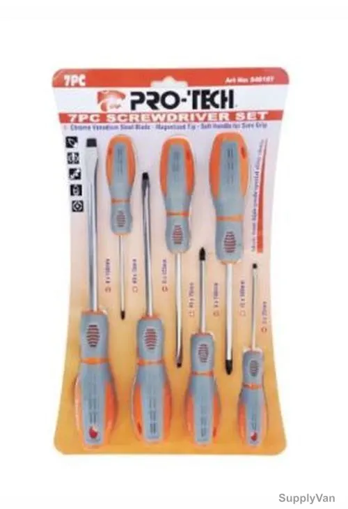 Pro-Tech Screwdriver Set, 546107, 7PCS