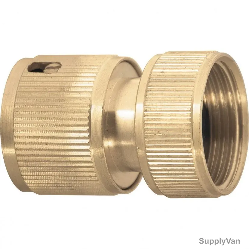Palisad Quick-Detachable Hose Connector, 662708, Brass, 1/2 Inch — image 1