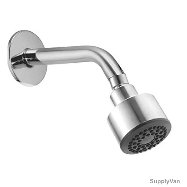Touch Bloom Over Head Shower With 65MM Brass Rod Ball and Silicon Nozzle, Oval