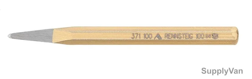 Rennsteig Pointed Floor Chisel, 371-125-0, 125MM Length, PK5