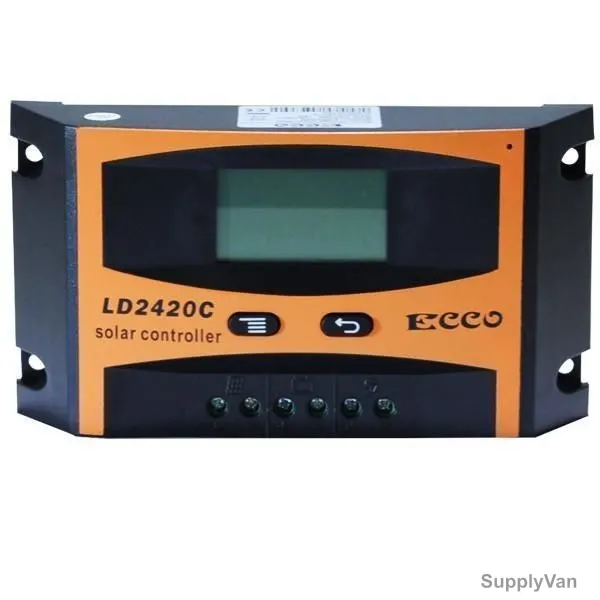 Ecco Solar Charge Controller, LD2420C, 12-24V