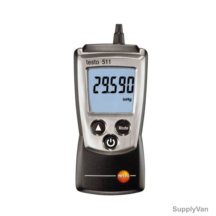 Testo Pocket-Sized Absolute Pressure Meter, 0560-0511, 511 Series, 300 to 1200 hPa