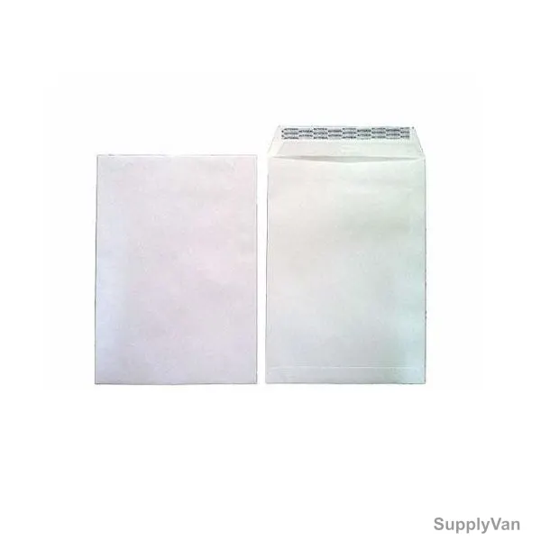 Hispapel Business Envelope, Paper, 13 x 9 Inch, White, 250 Pcs/Pack