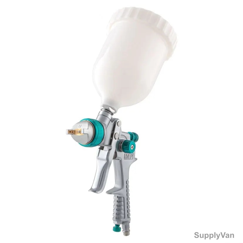 Stels HVLP Paint Spray Gun, AG-801, 3 Bar, 1/4 Inch Connection Size, 600ML Tank Capacity — image 1