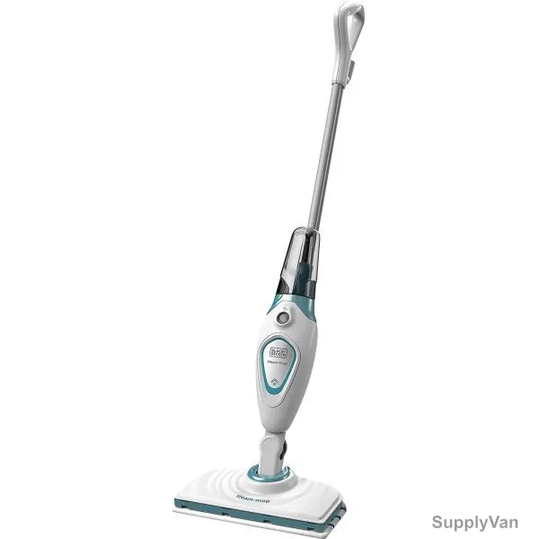 Black and Decker Steam Cleaner, FSM1605-B5, 1300W, 350ML, Grey and White — image 1