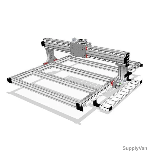 Extrusion CNC Router Kit, 4 x 4 Feet, — image 1