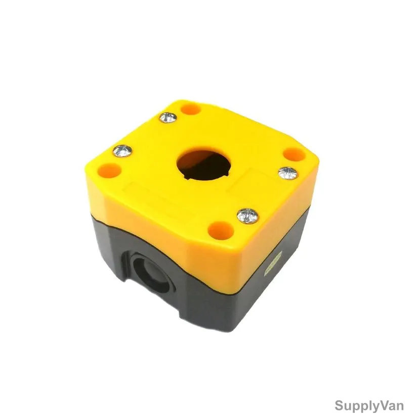 Auspicious Push Button Station Box, IP65, 22MM Hole Dia, 75MM Width x 56.5MM Depth — image 1