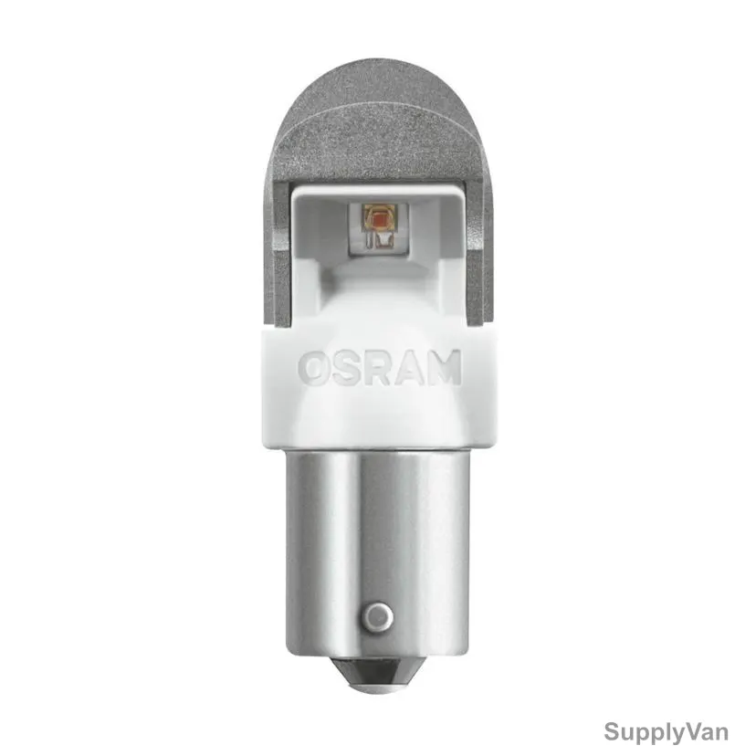 Osram LEDriving Premium SL LED Indicator Light, 7557YE, BAU15s, 12V, 1.50W, 2 Pcs/Pack — image 1